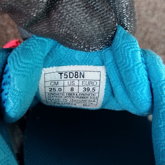 Asics Gel-Cumulus 17 Running Sneakers T5D8N- Women’s Size 8  Blue Pink Excellent - Picture 8 of 8